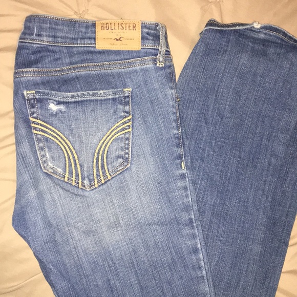 Hollister Denim - Hollister jeans distressed bootcut